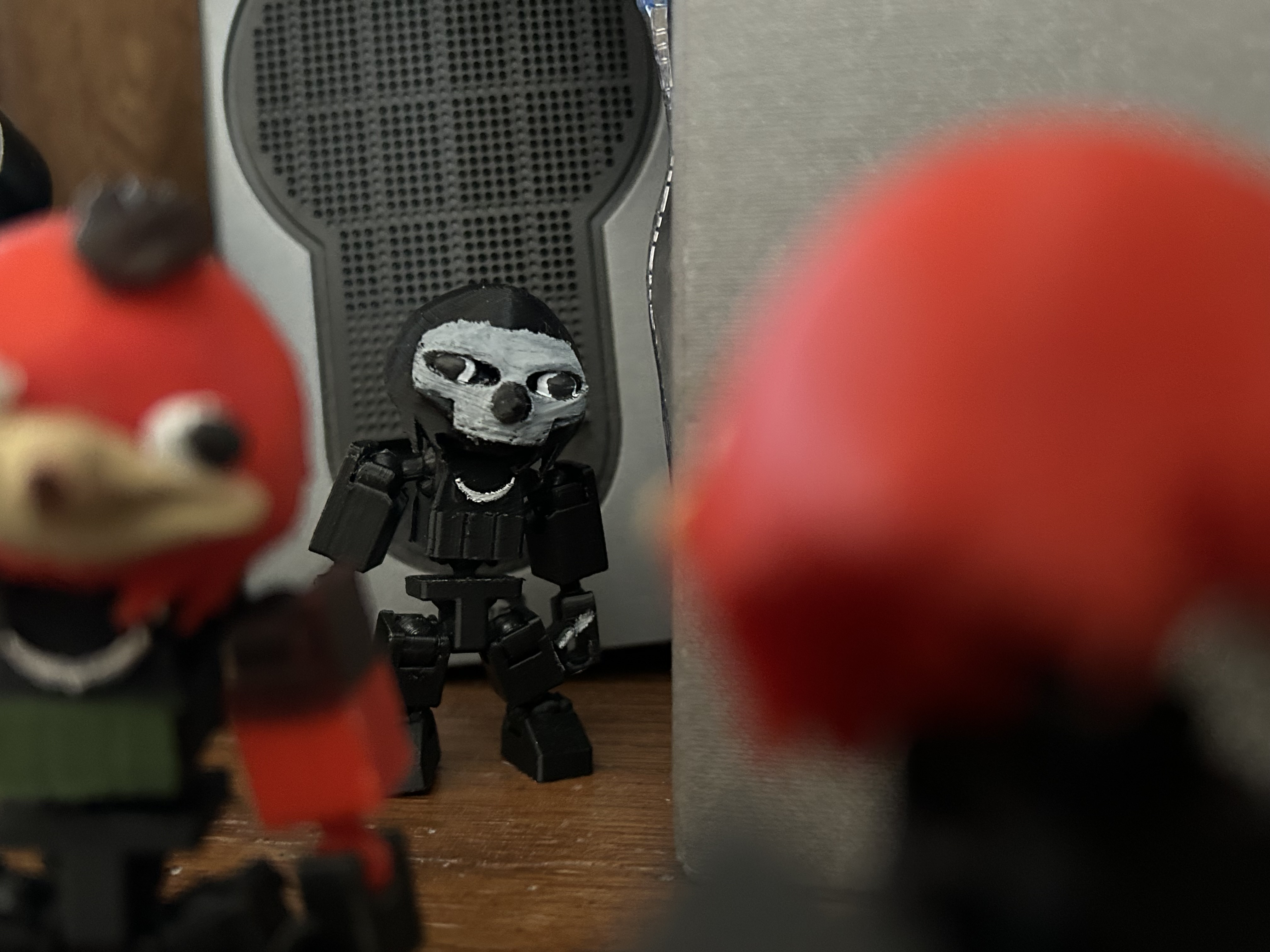 Miniatura 4 do modelo 3D Mini 13 GHOST Knuckles (Ghost/Simon Riley from COD)