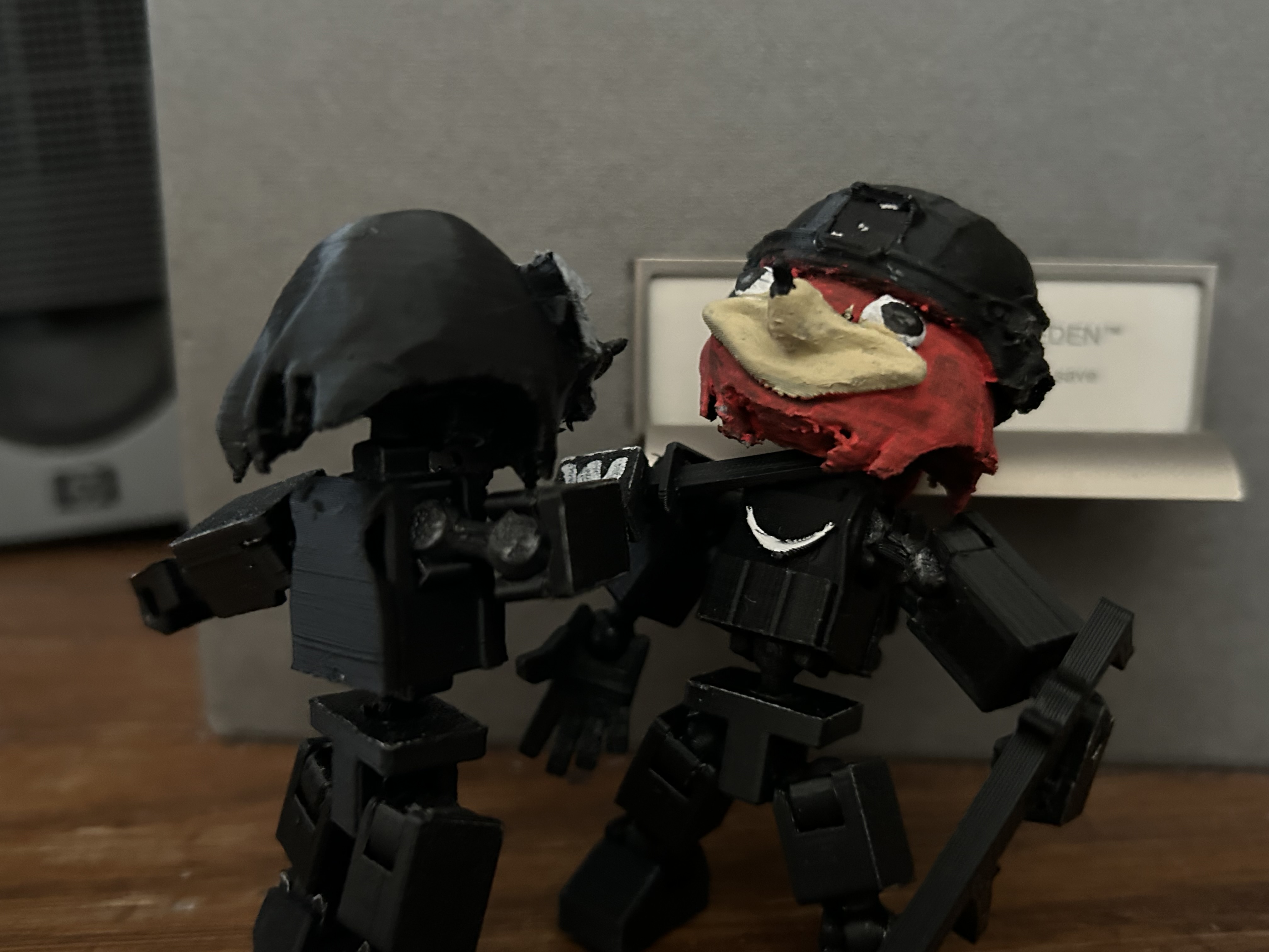 Miniatura 8 do modelo 3D Mini 13 GHOST Knuckles (Ghost/Simon Riley from COD)