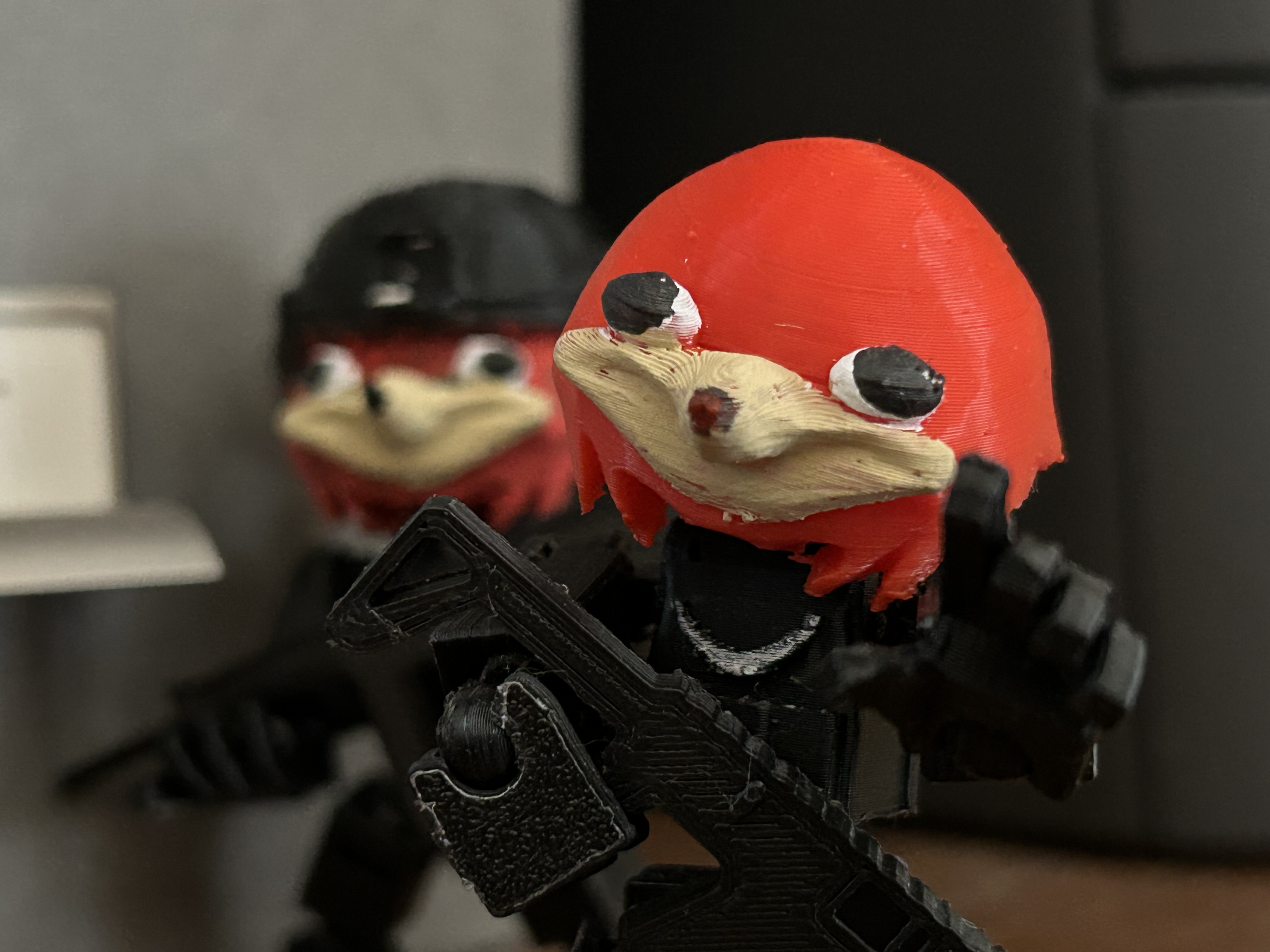 Miniatura 2 do modelo 3D Mini 13 GHOST Knuckles (Ghost/Simon Riley from COD)
