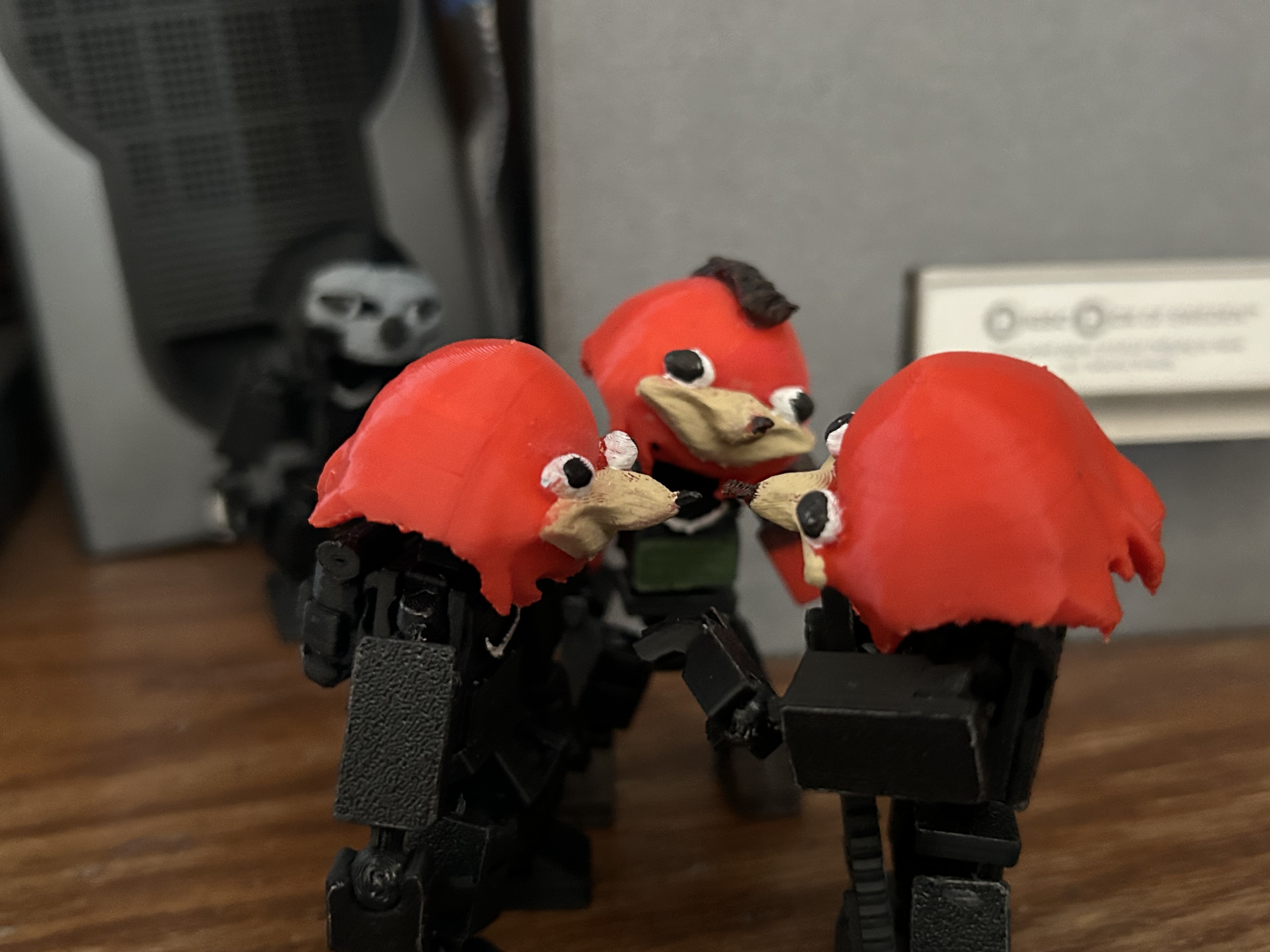 Miniatura 5 do modelo 3D Mini 13 GHOST Knuckles (Ghost/Simon Riley from COD)