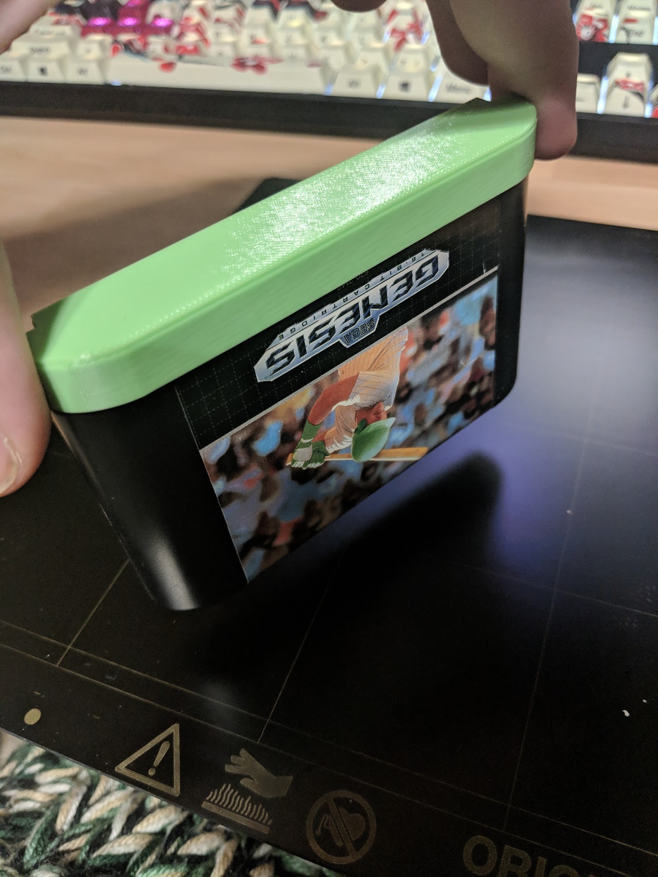 Sega Genesis Friction-fit dust cover