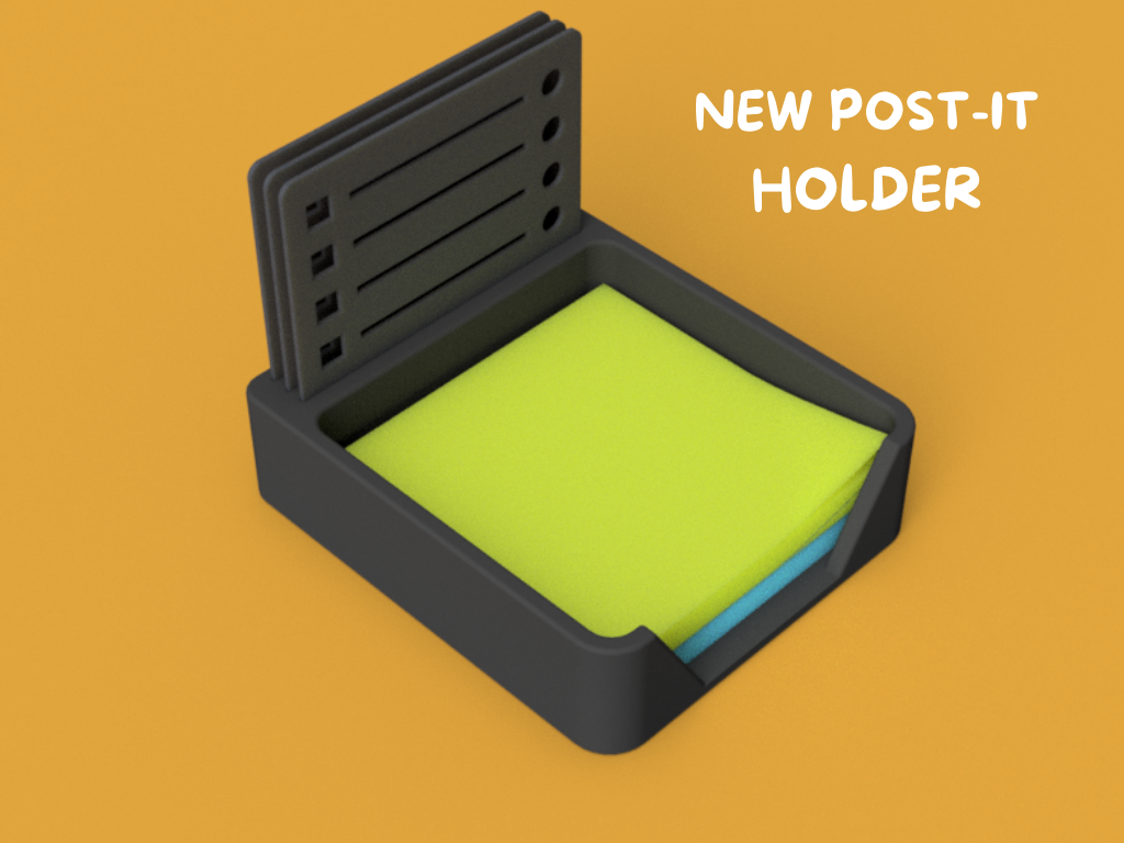 TO DO Post-it SET - Holder Case