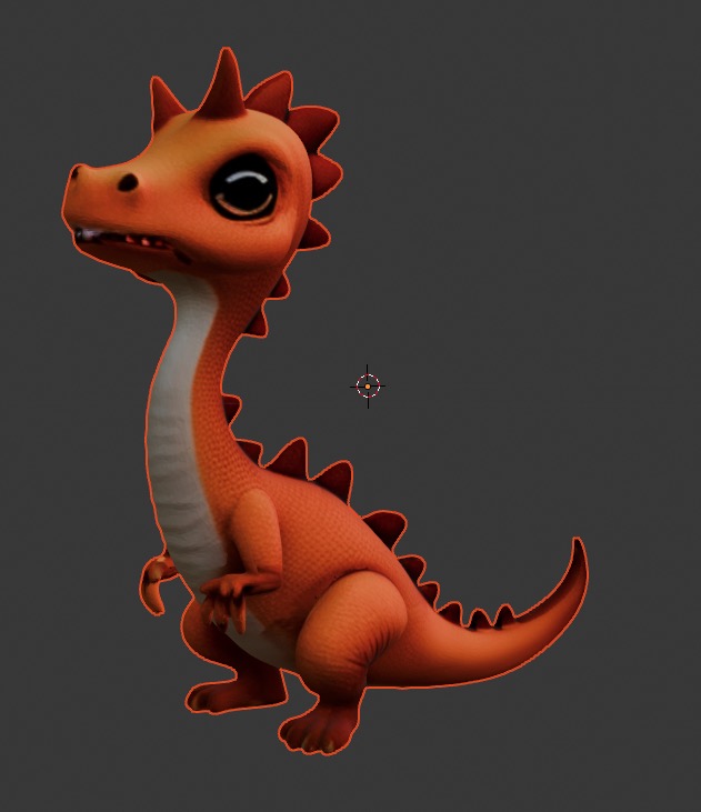 Cute little longneck dino