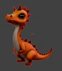 Cute little longneck dino