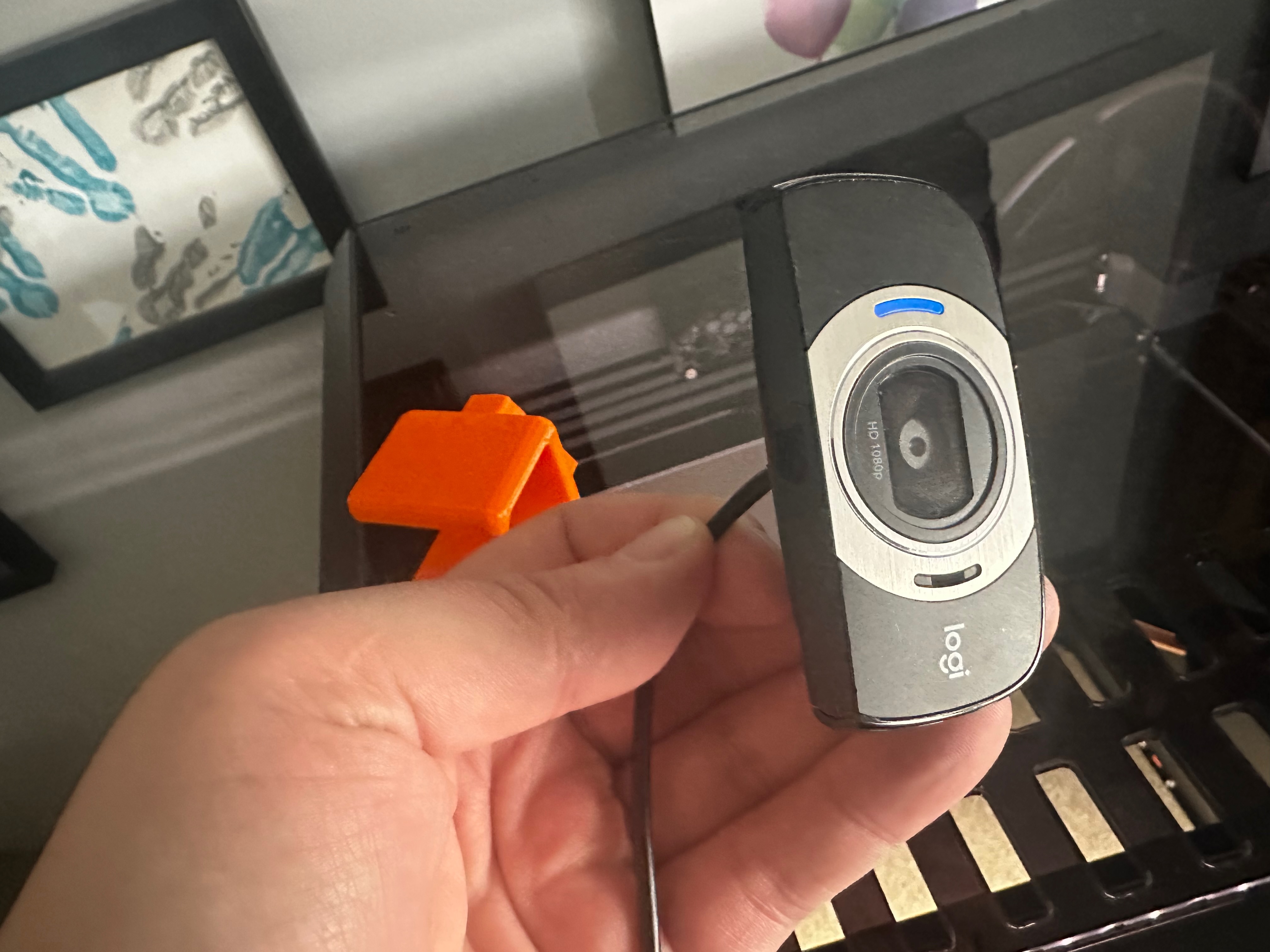Miniatura 3 do modelo 3D Core One Logitech C615 Camera Mount