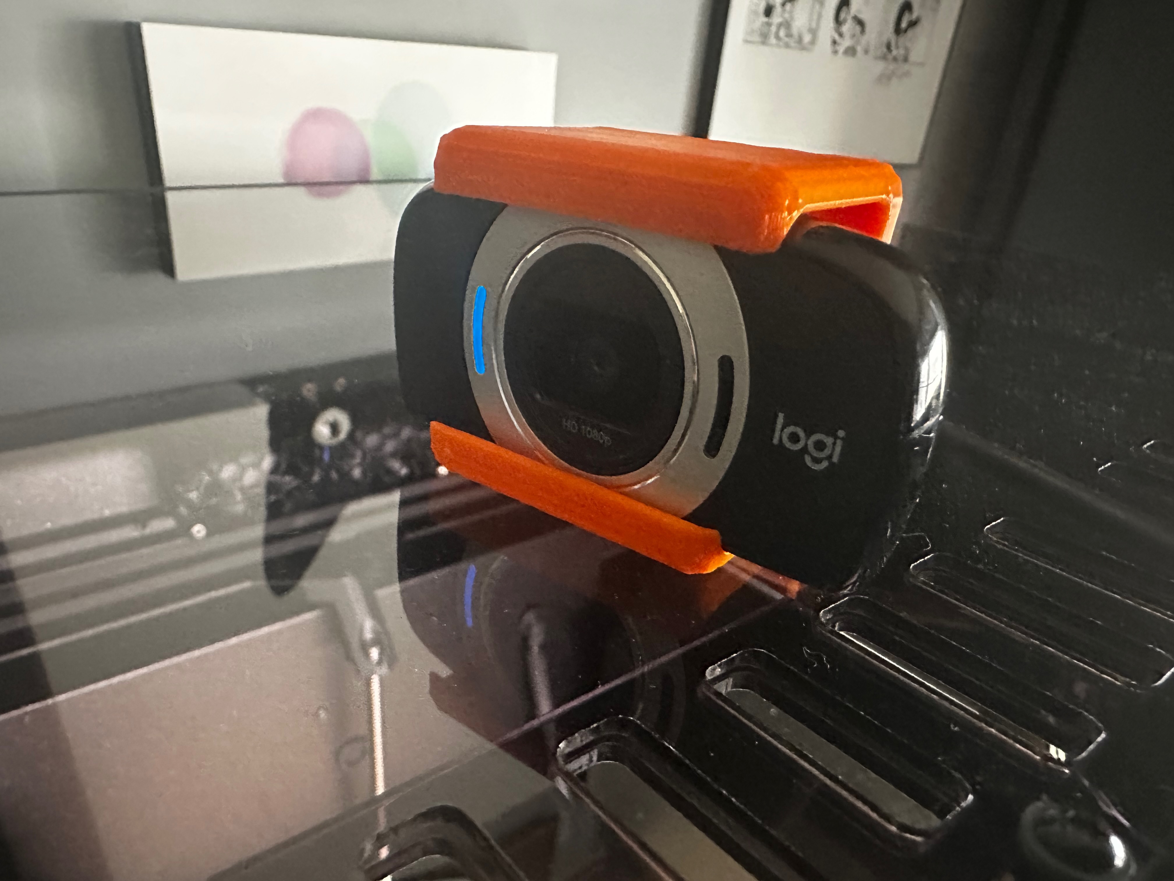 Miniatura 4 do modelo 3D Core One Logitech C615 Camera Mount