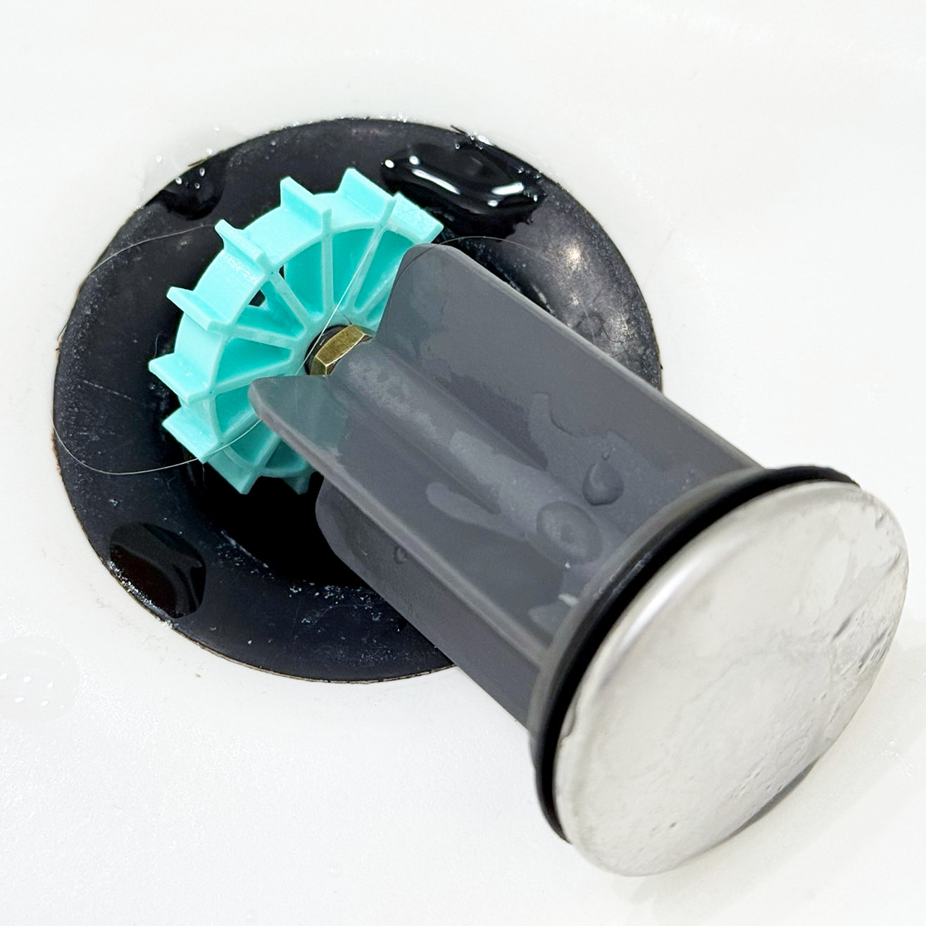 Sink Stopper Hair Catcher