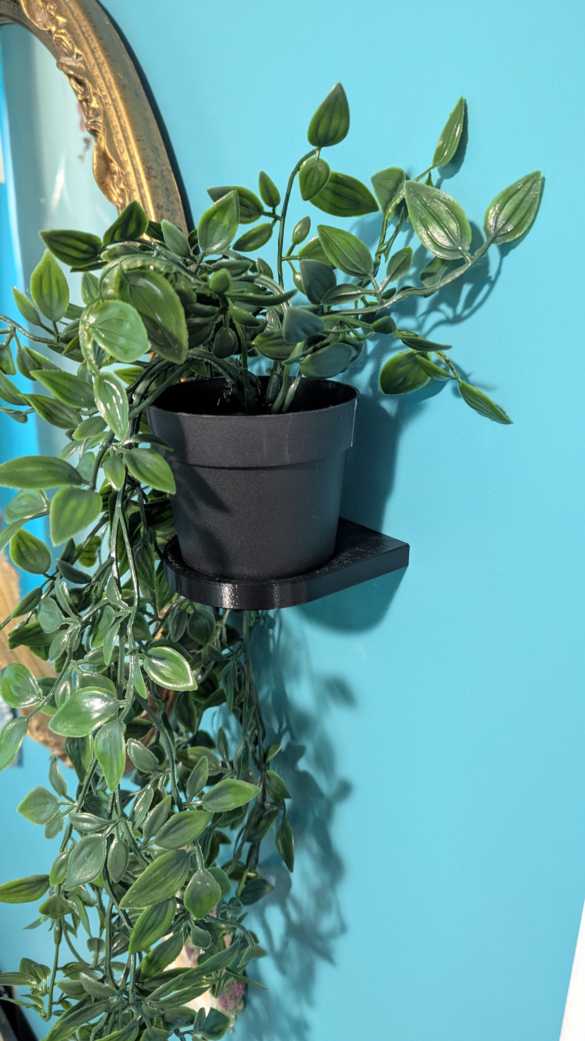Miniatura 5 do modelo 3D Round Floating Wall Shelf - Parametric