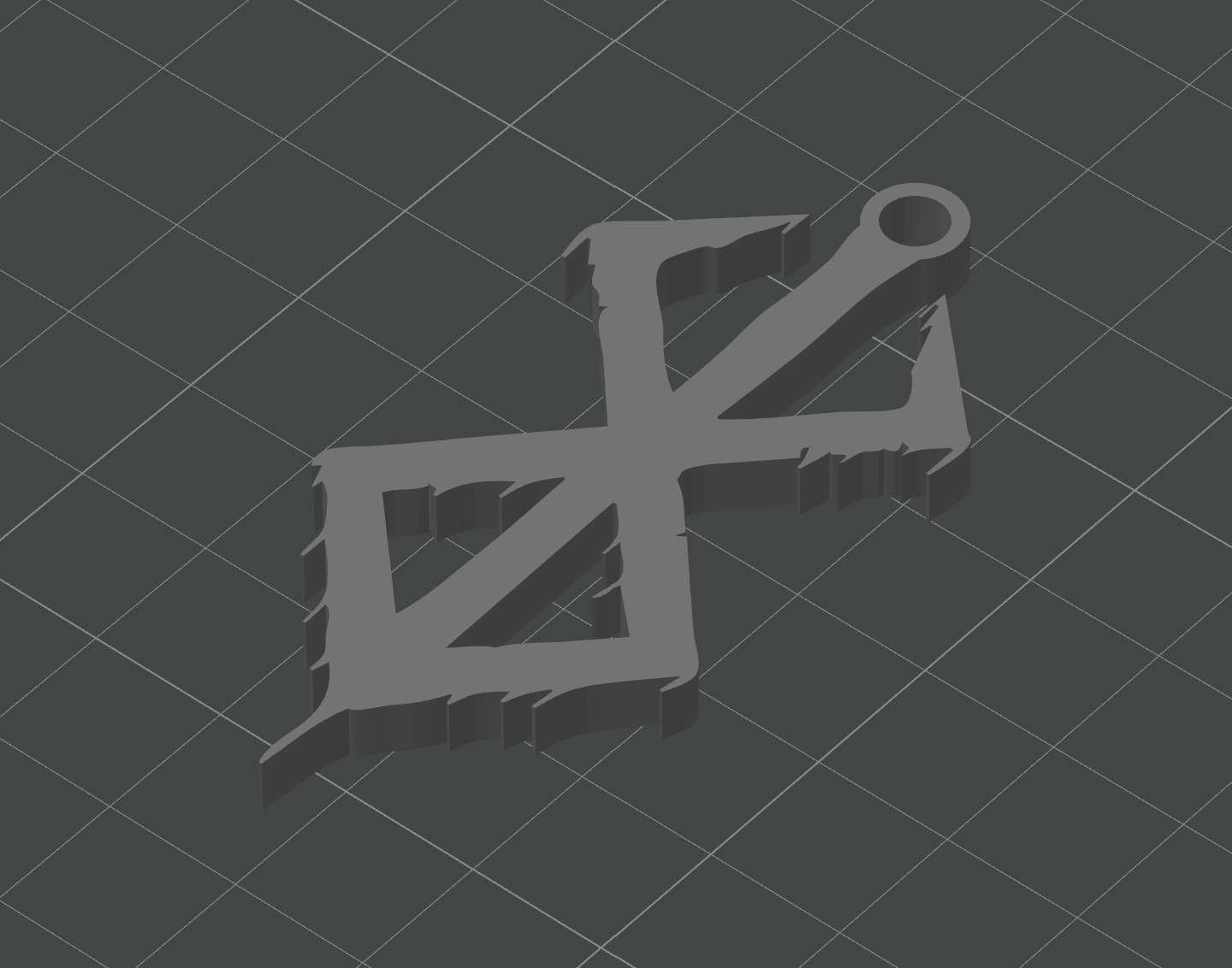 Berserk Brand of Sacrifice keychain