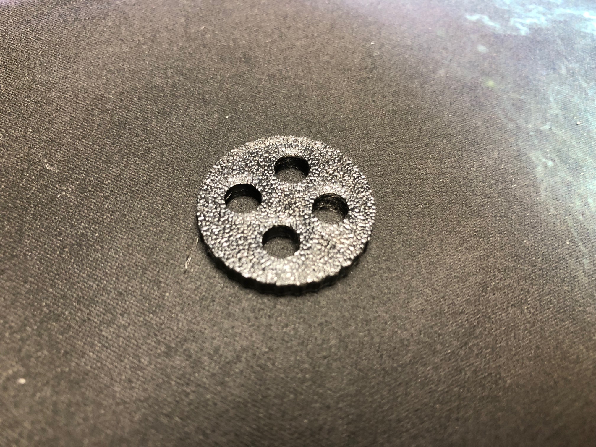 Geared Button 4 Holes