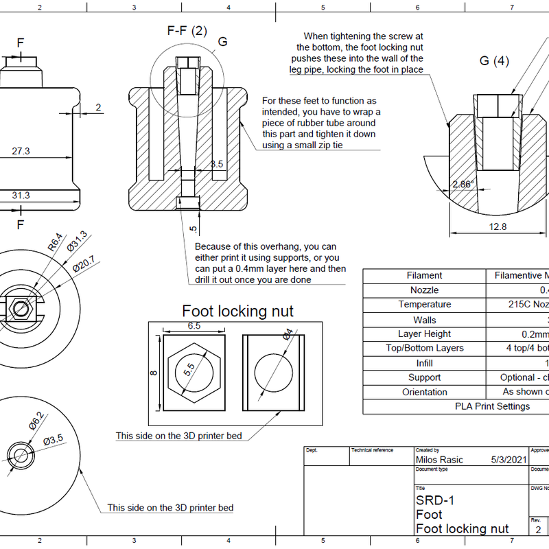 DIY Arduino Drone (SRD-1) by milos | Download free STL model ...