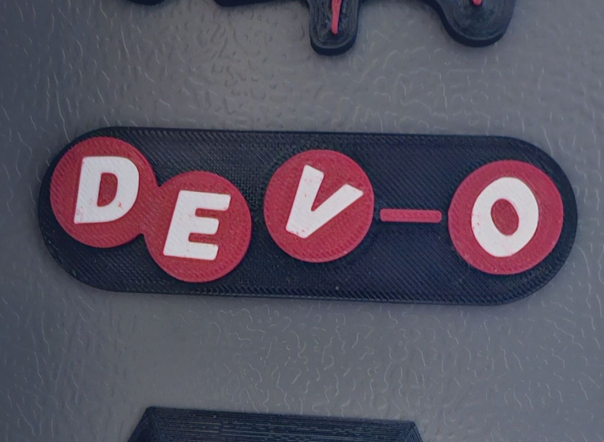 DEVO fridge magnet