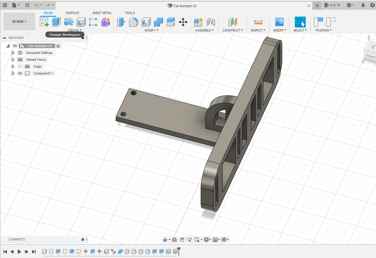 Car Bumper V3 By JDeckM | Download Free STL Model | Printables.com