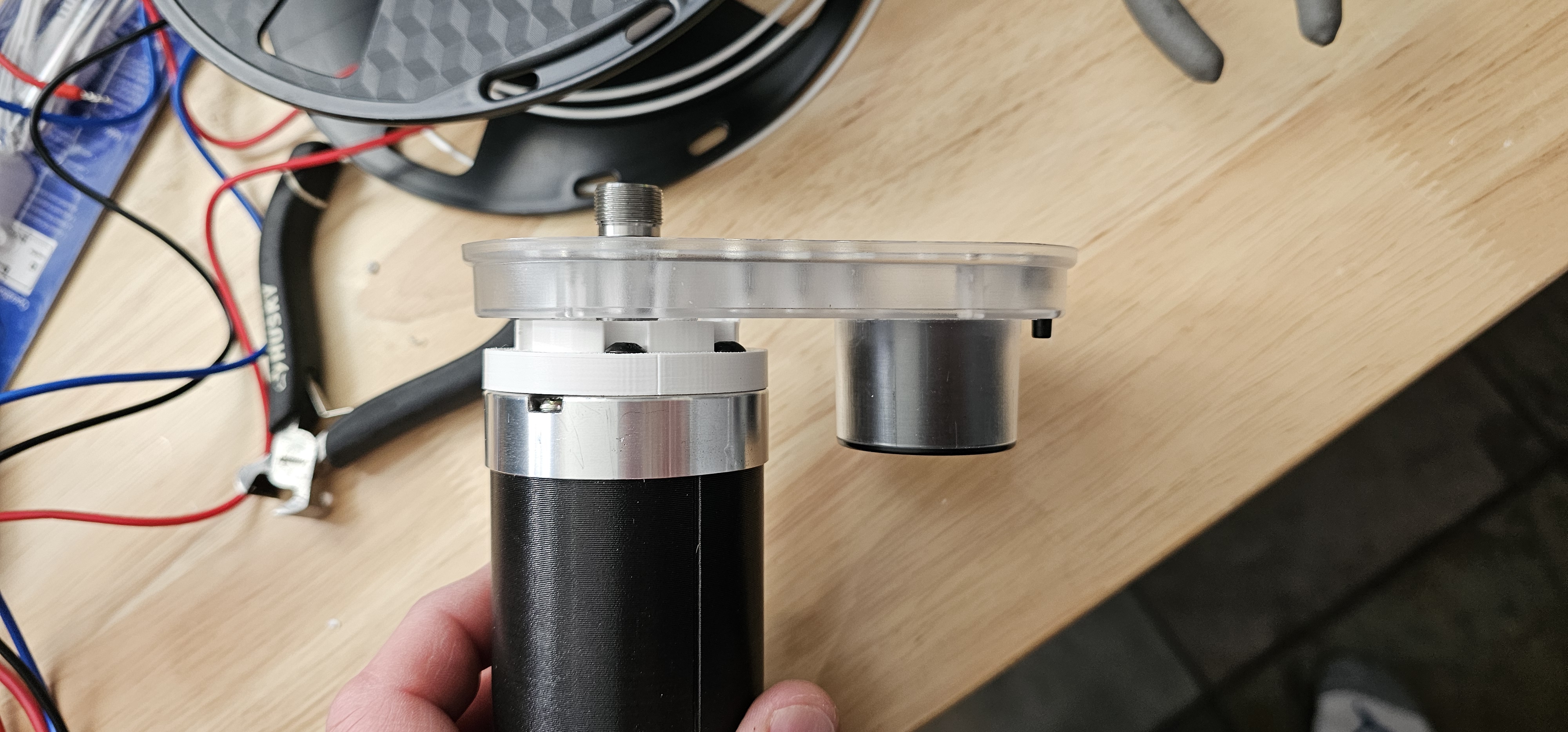 500w Daedalus TwoTrees Vacuum Mount Adapter