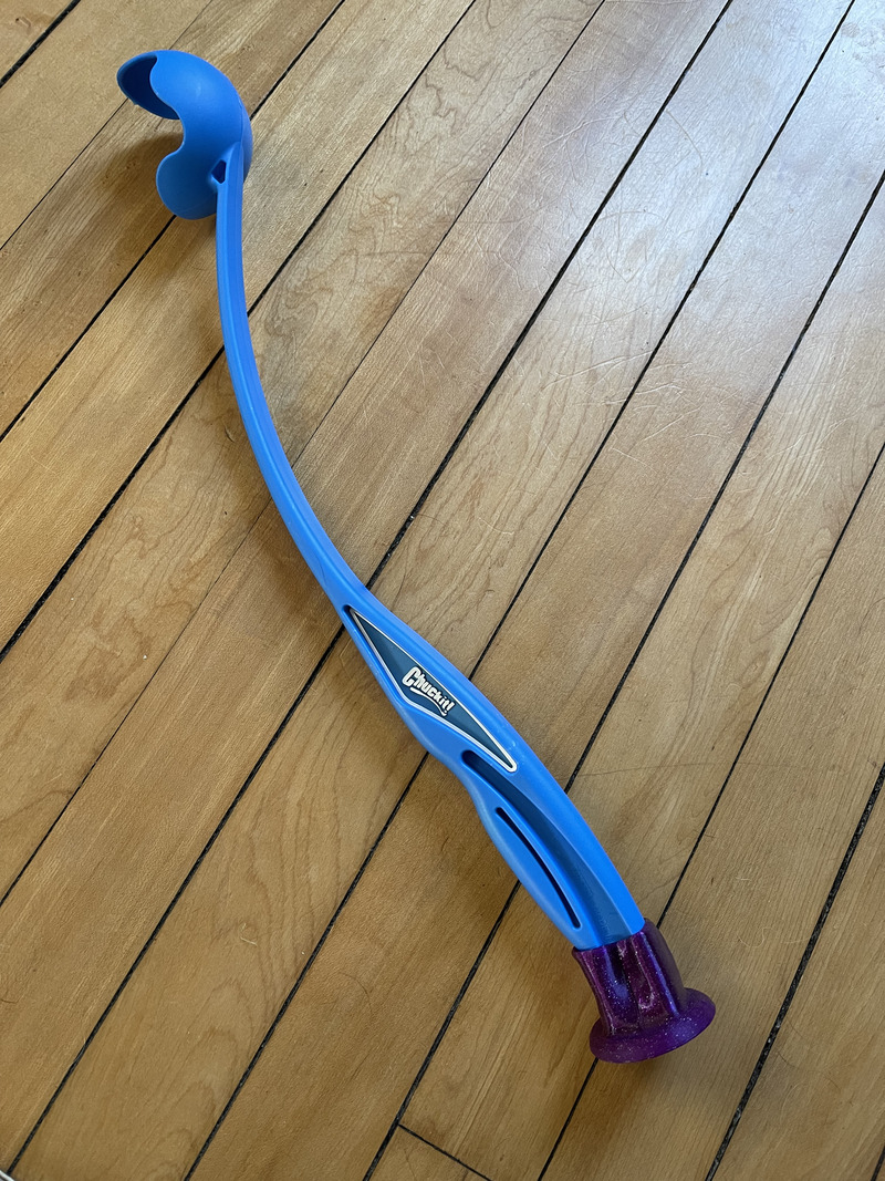 ChuckIt grip improvement
