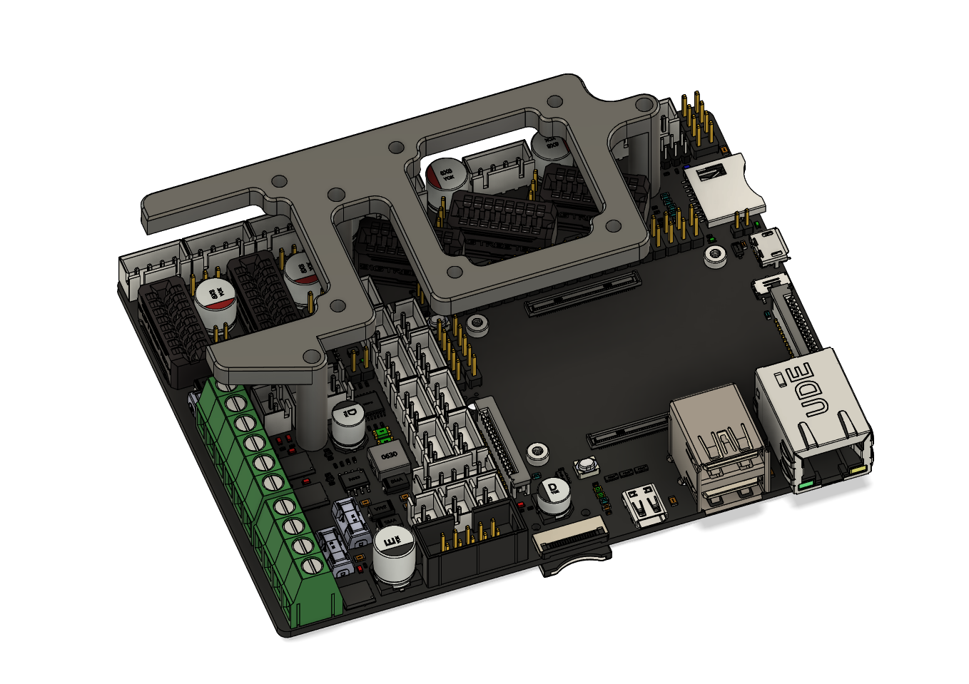 Manta E3EZ Stepper Driver Fans