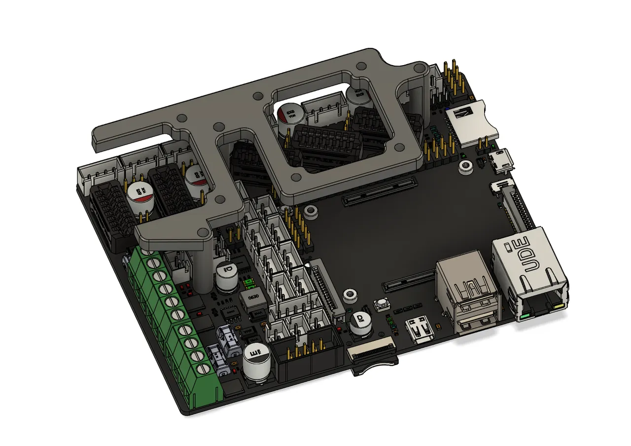 ③＋④ Manaページ Manta E3EZ Stepper Driver Fans by hl1010 | Download free STL model