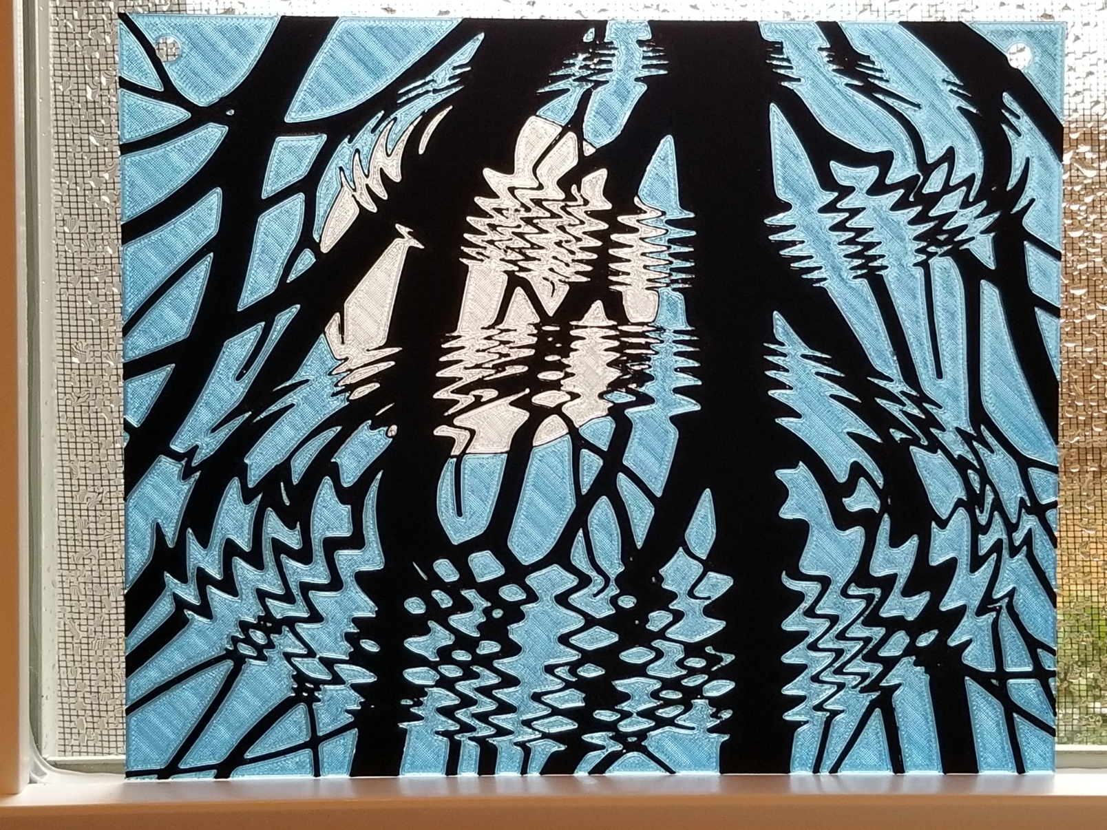Rippled Surface Op Art