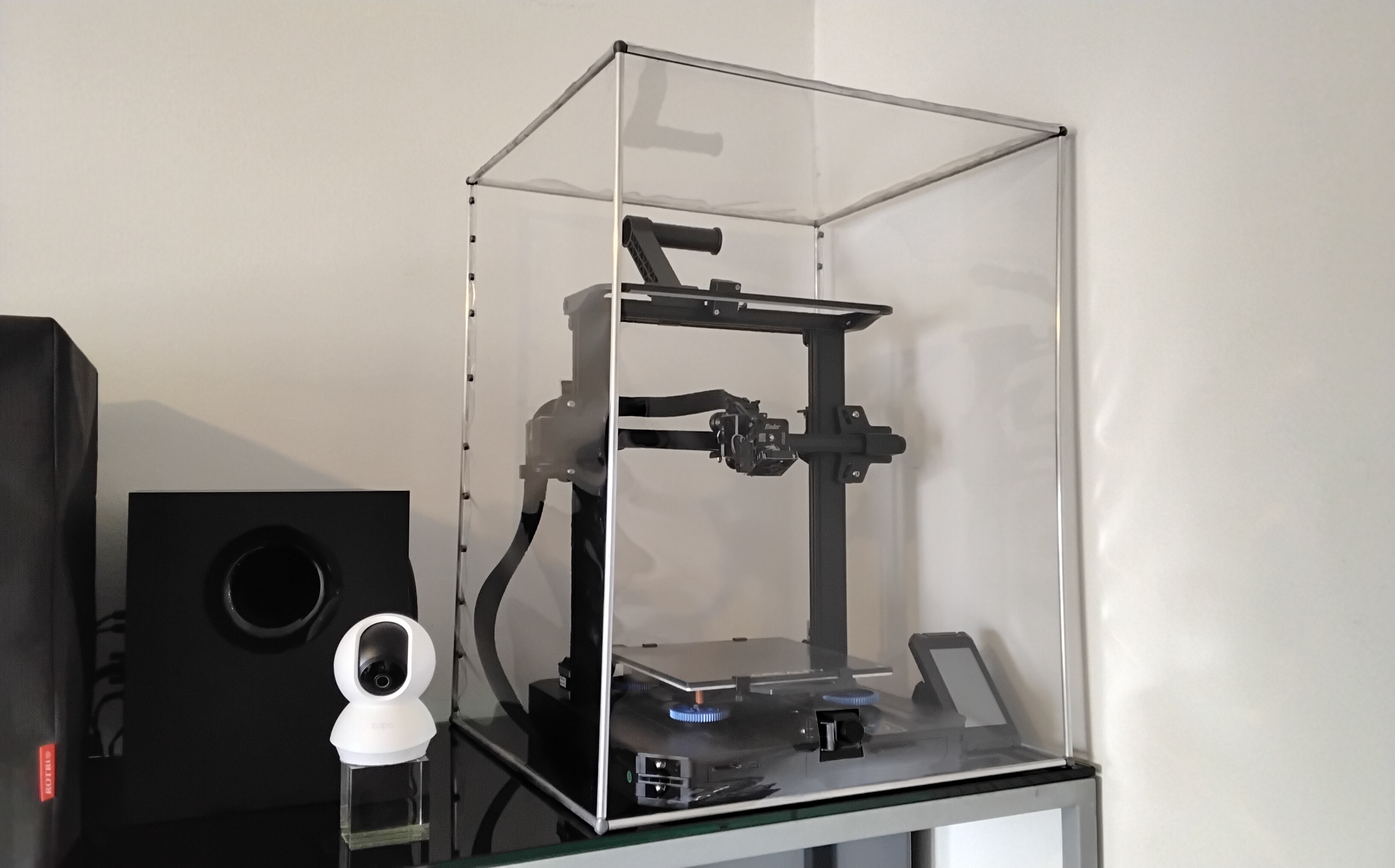 Dust enclosure for appliances v1