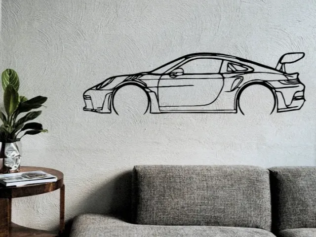Porsche GT3RS Wall art