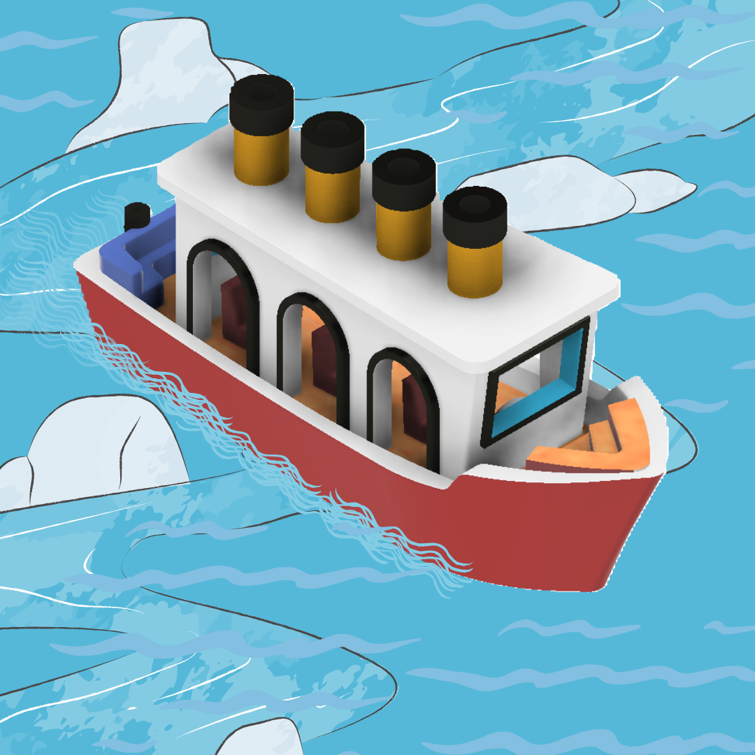 Benchy but Titanic