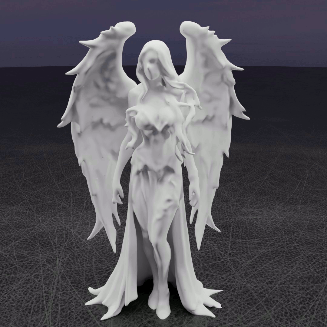 Dark Angel Statue
