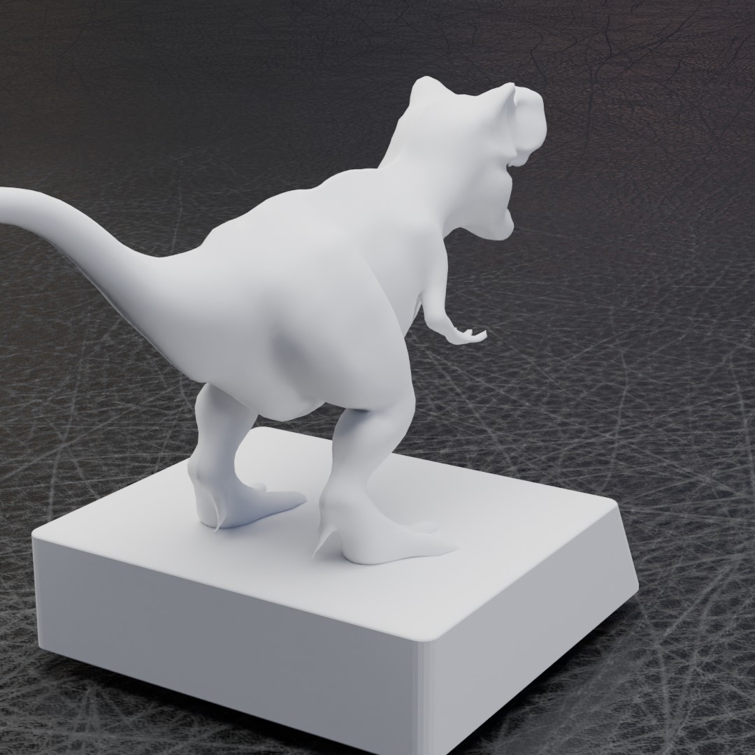 Miniatura 6 do modelo 3D Dinosaur T-REX