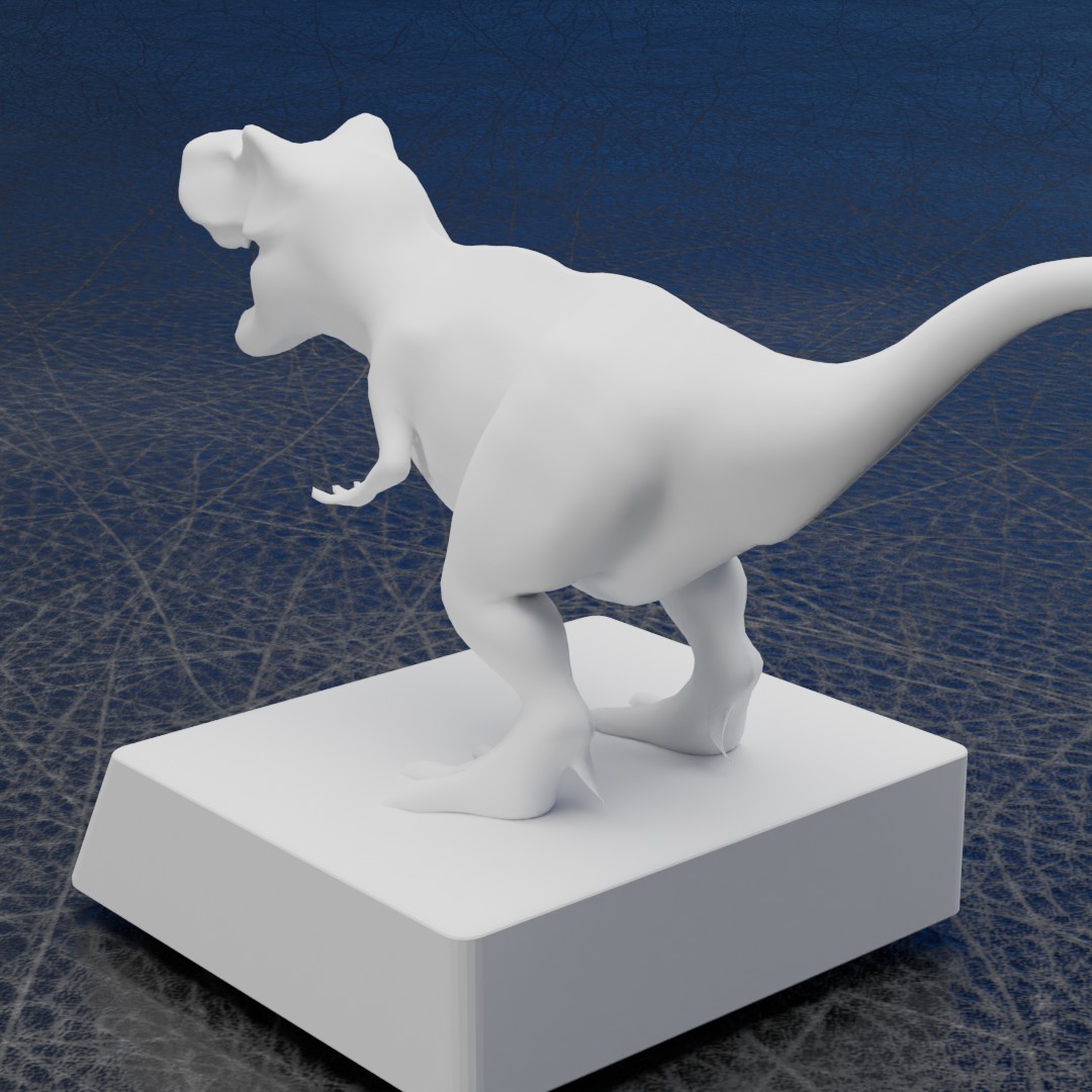 Miniatura 5 do modelo 3D Dinosaur T-REX