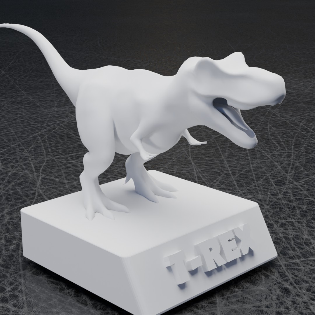 Miniatura 8 do modelo 3D Dinosaur T-REX