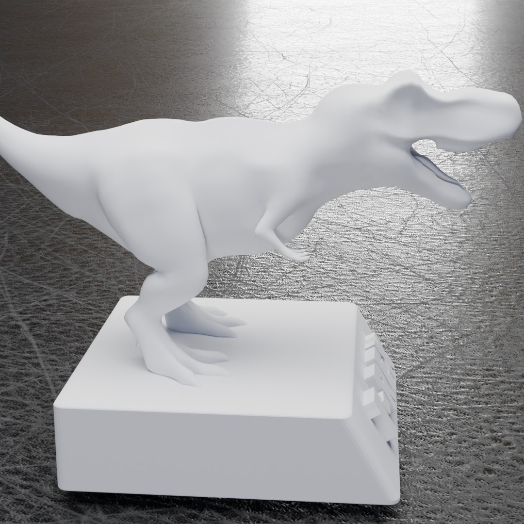 Miniatura 7 do modelo 3D Dinosaur T-REX