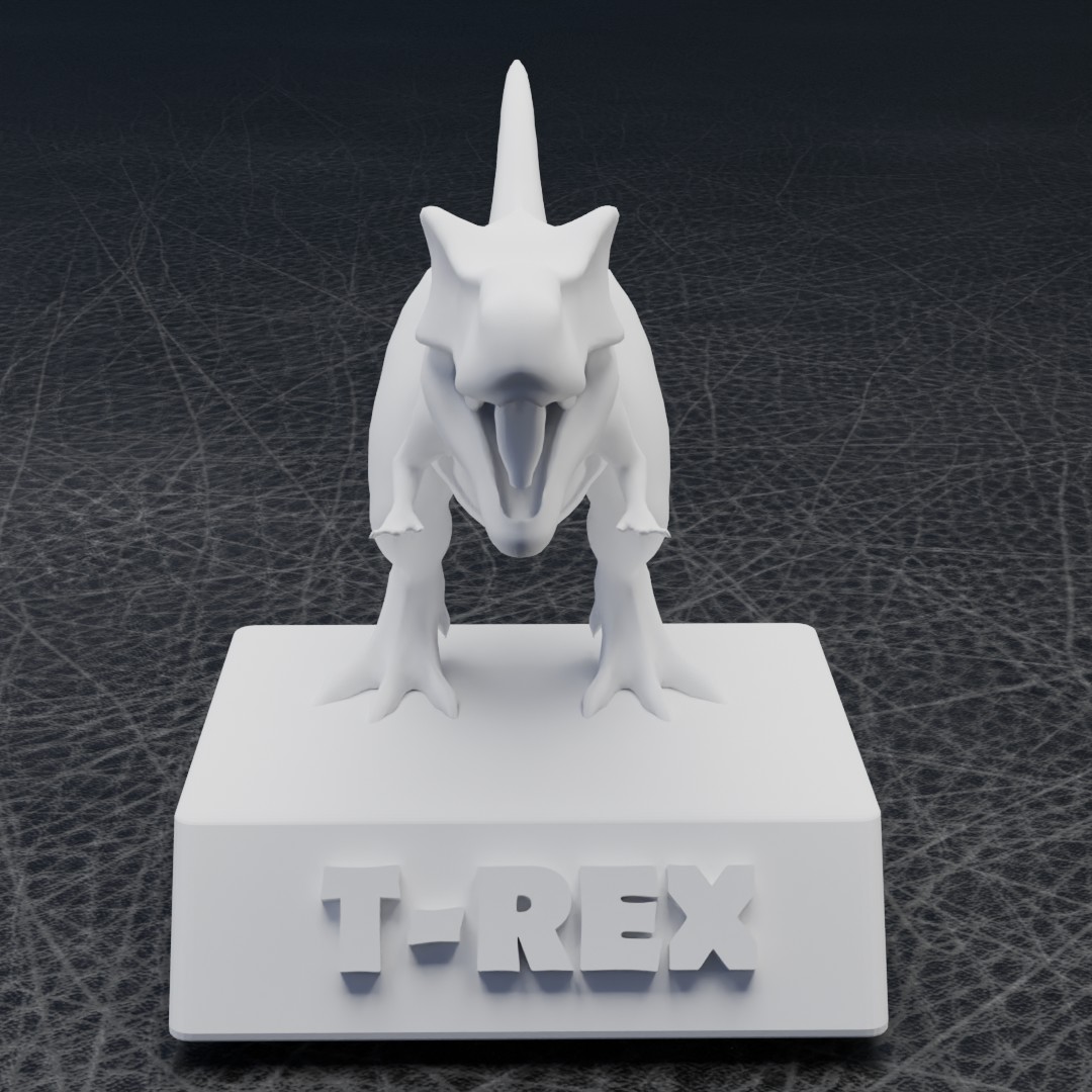 Miniatura 3 do modelo 3D Dinosaur T-REX