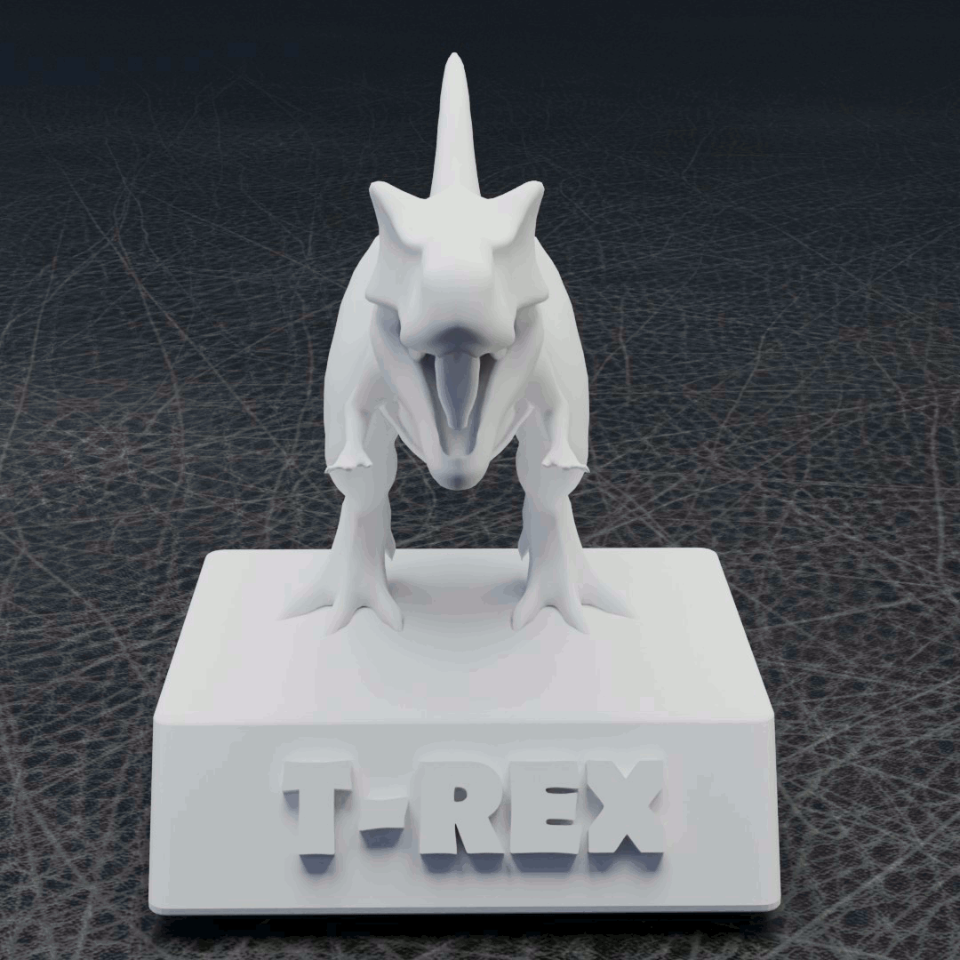 Miniatura 2 do modelo 3D Dinosaur T-REX