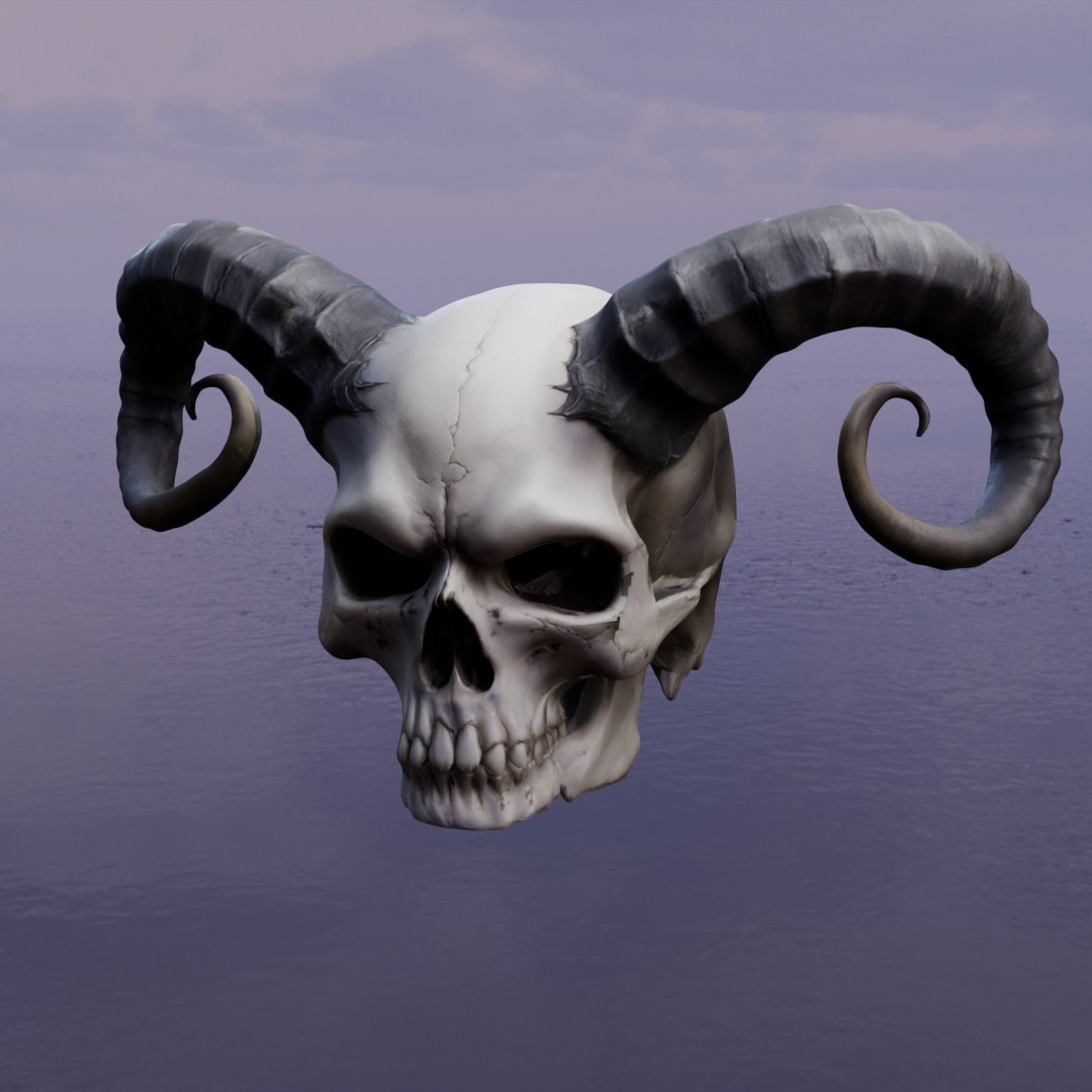 Devil skull