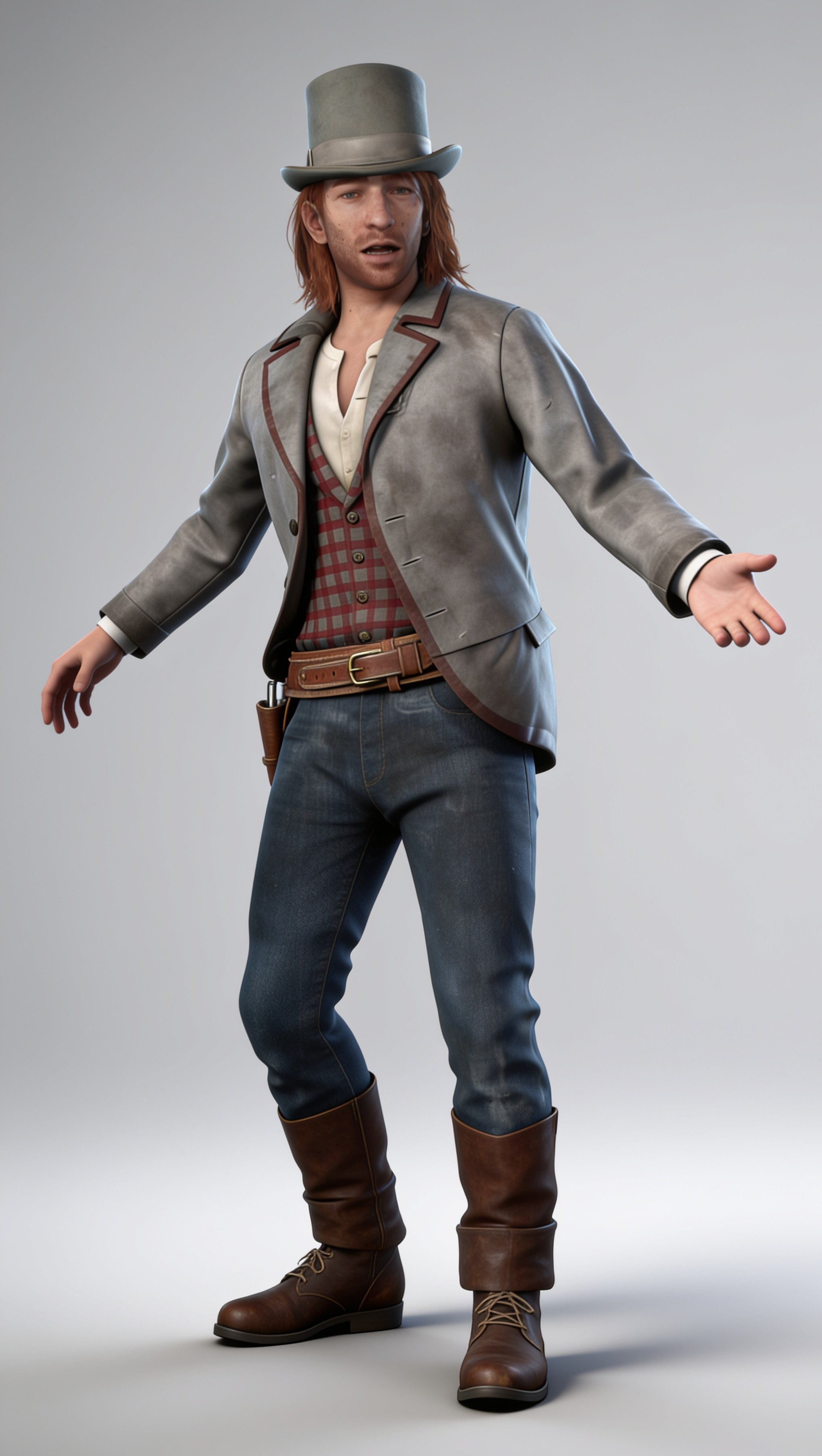 Sean Macguire -RDR2 - with Bowler Hat (corrected)