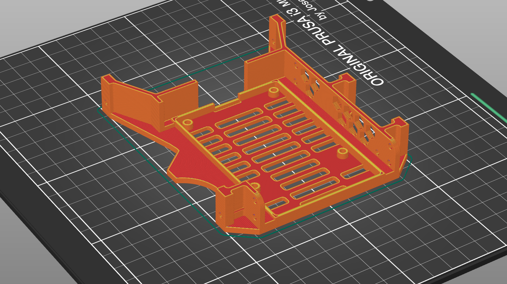 PINAS HDD Tray mount for Pi 5