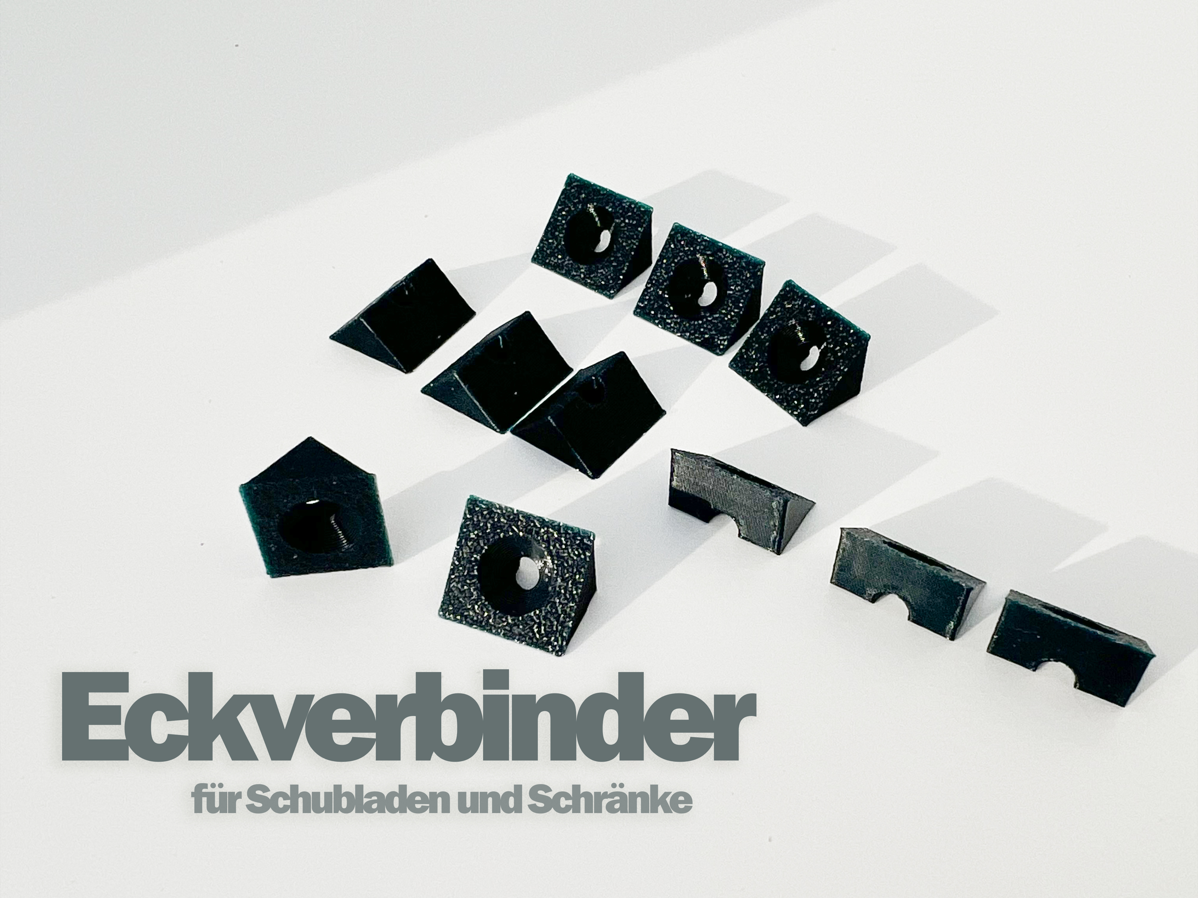 Möbelbau leicht gemacht – mit 3D-gedruckten Eckverbinder