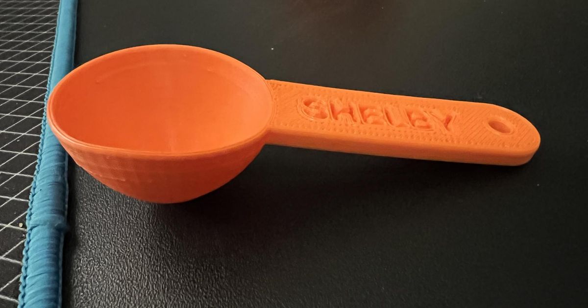 Coffee Scoop by DaisyWeh Download free STL model