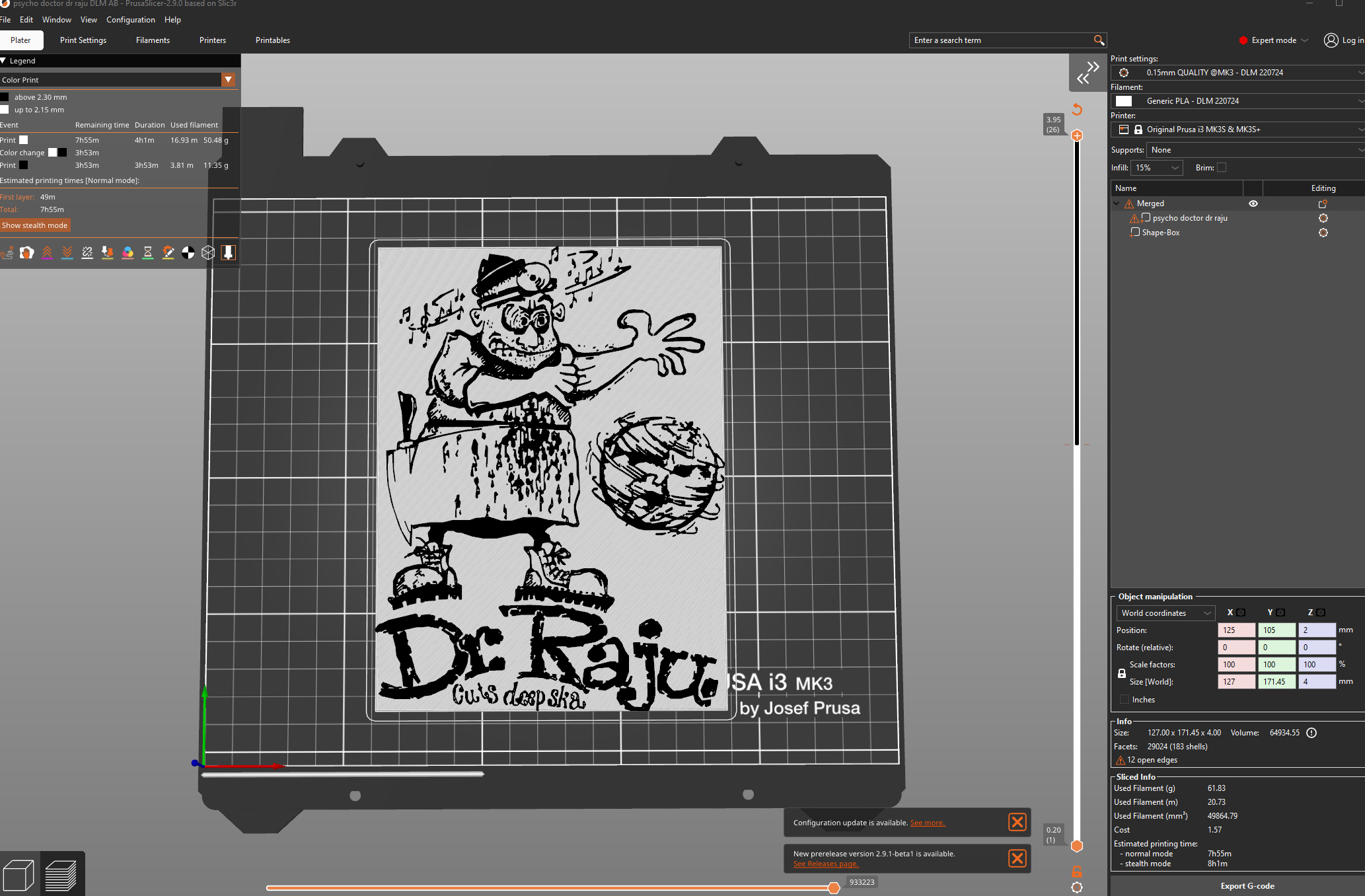 SKA band Dr Raju 3D logo