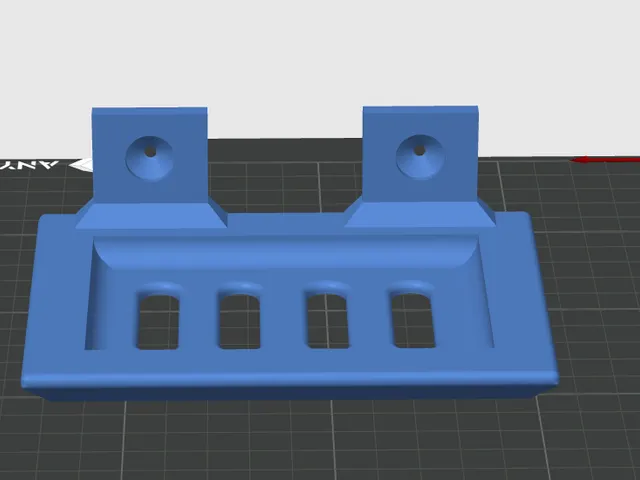 Wall mount soap box