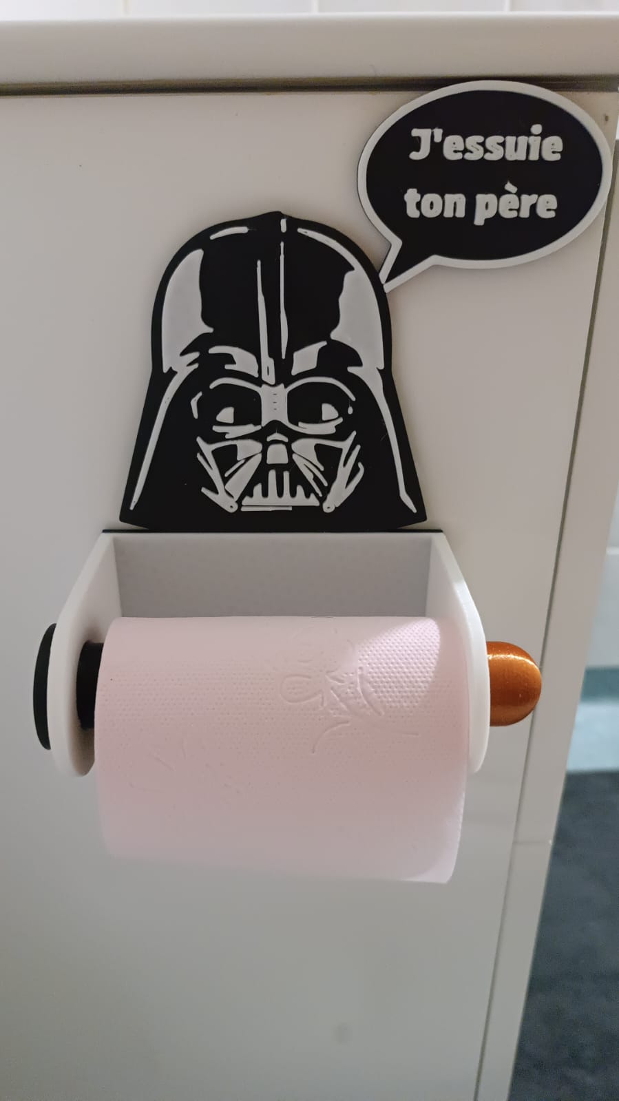 Dark Vador dérouleur de papier toilette