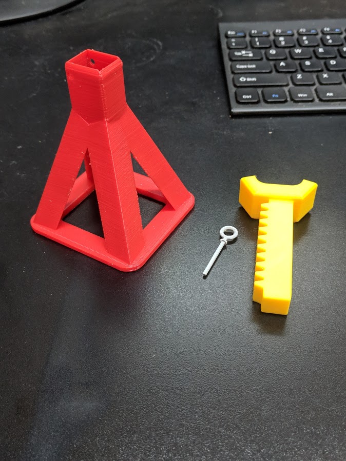 Miniatura 2 do modelo 3D Jack Stand