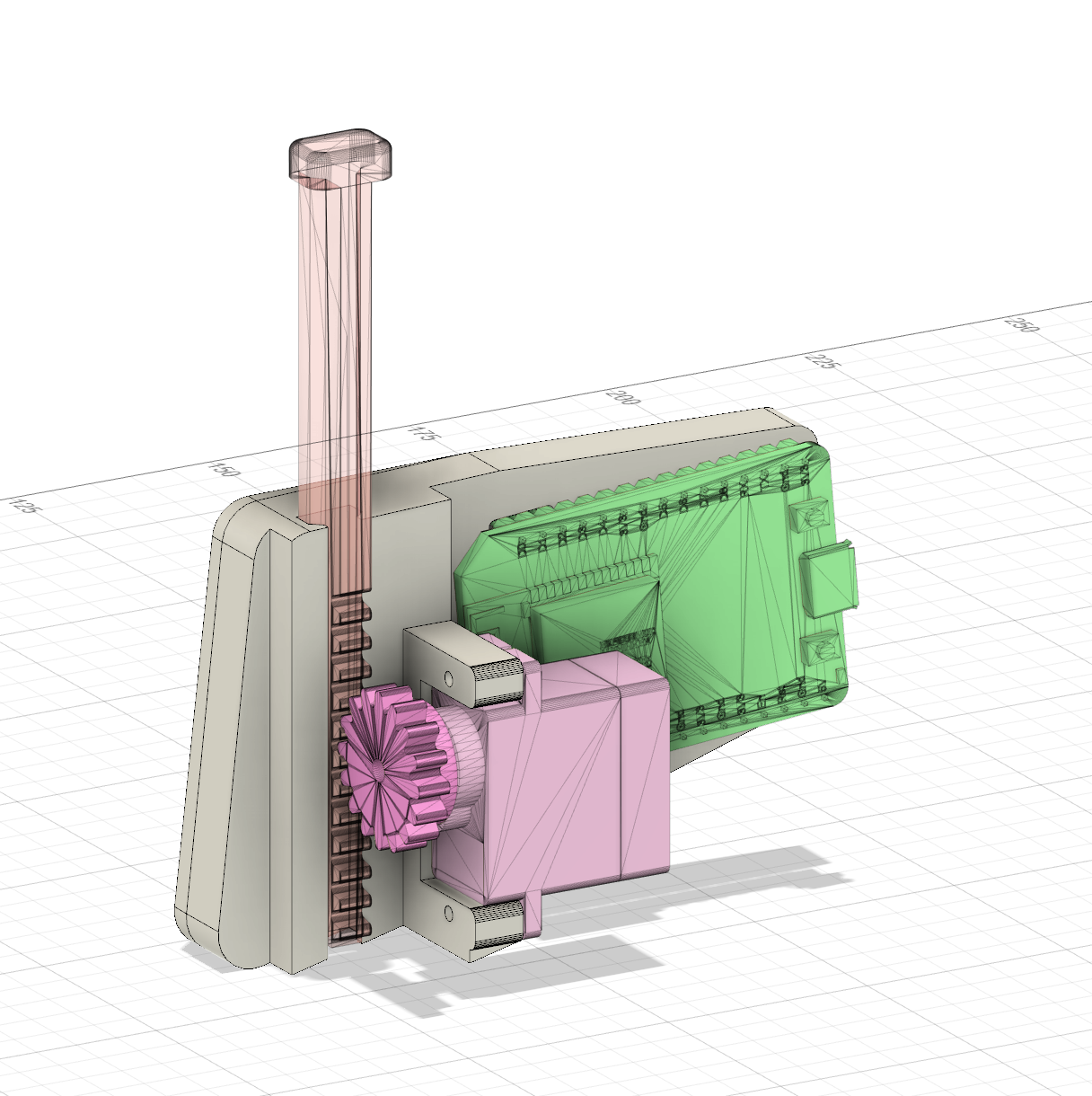 Creality Space Pi Automated Venting Lid Mechanism