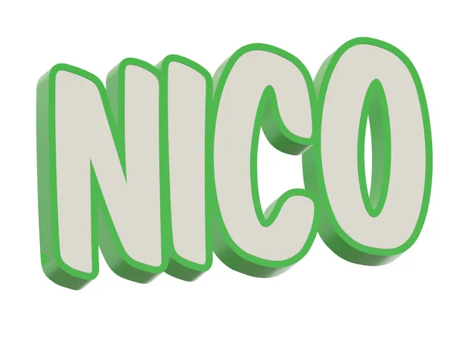 LED-Namensleuchte „Nico“