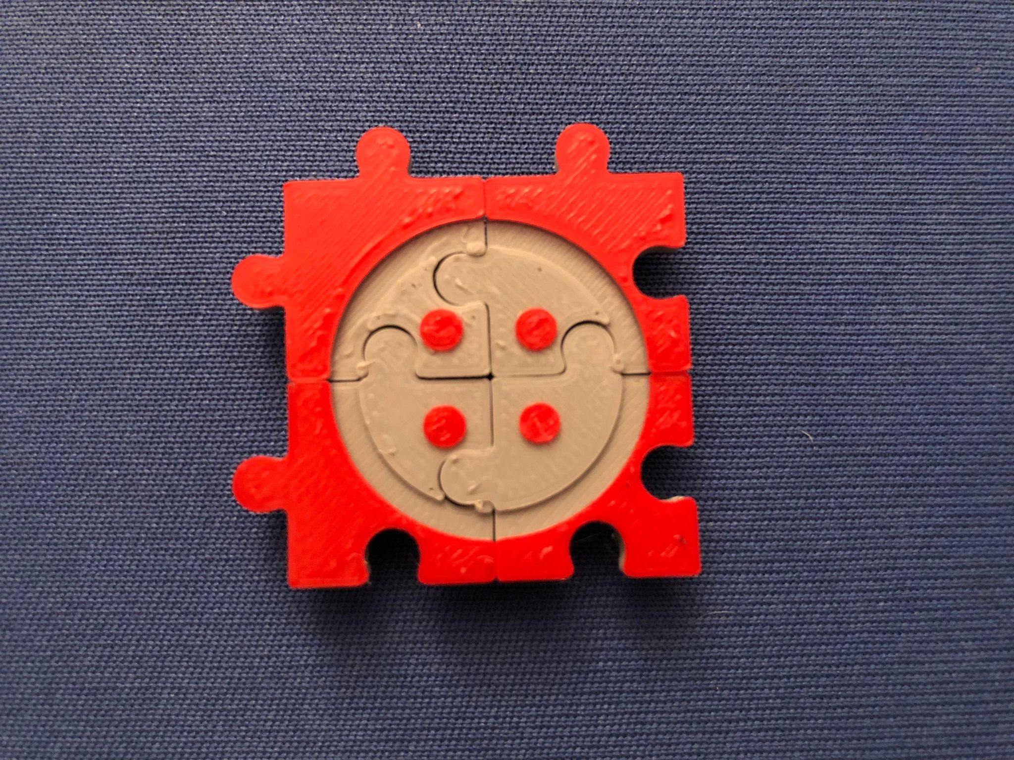 Jigsaw puzzle button by MERoy | Download free STL model | Printables.com