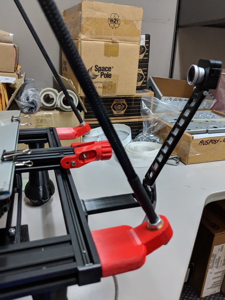 Raspberry Pi Camera v2.1 Case + frame brace & Arm