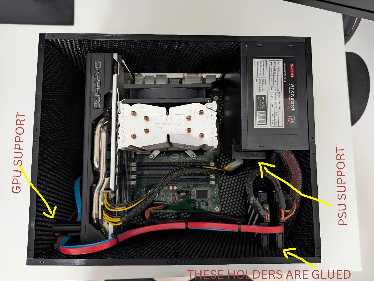 Matx Case Power Supply For Itx Case Micro ATX Case, MATX PC Case