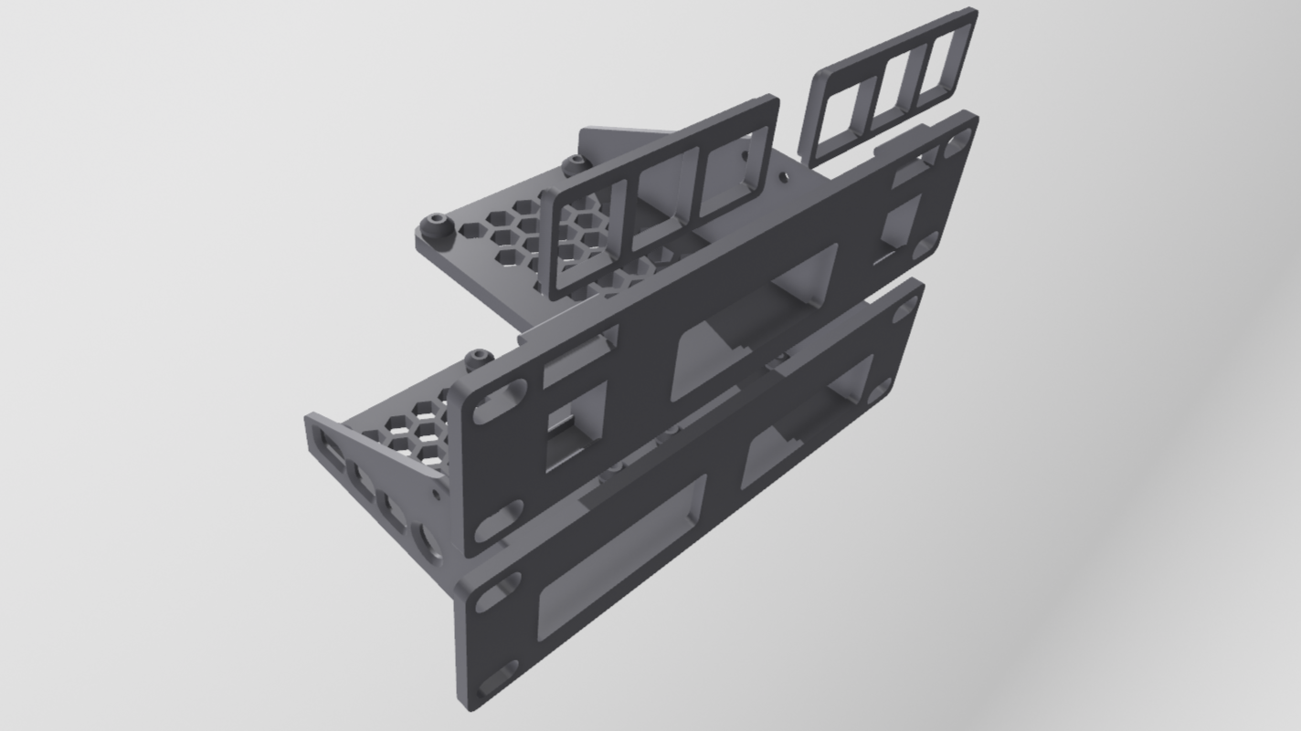 6.5 inch rack Raspberry Pi