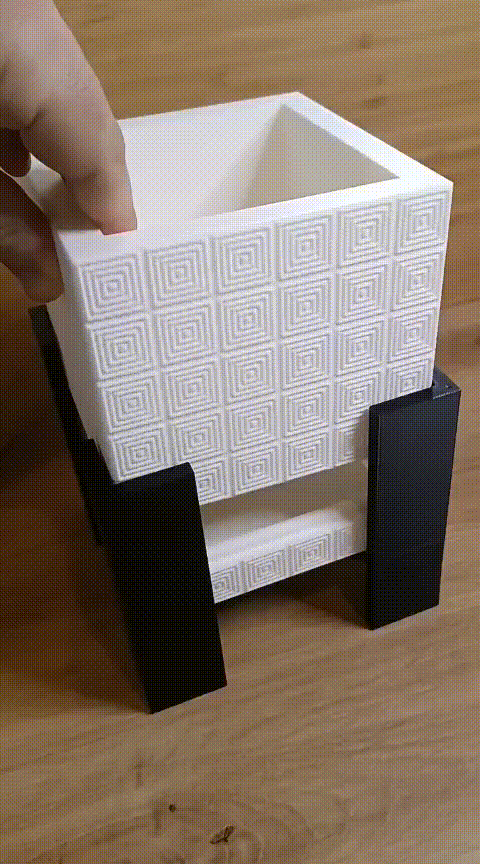 Cubic Vase Collection - (Model 1)