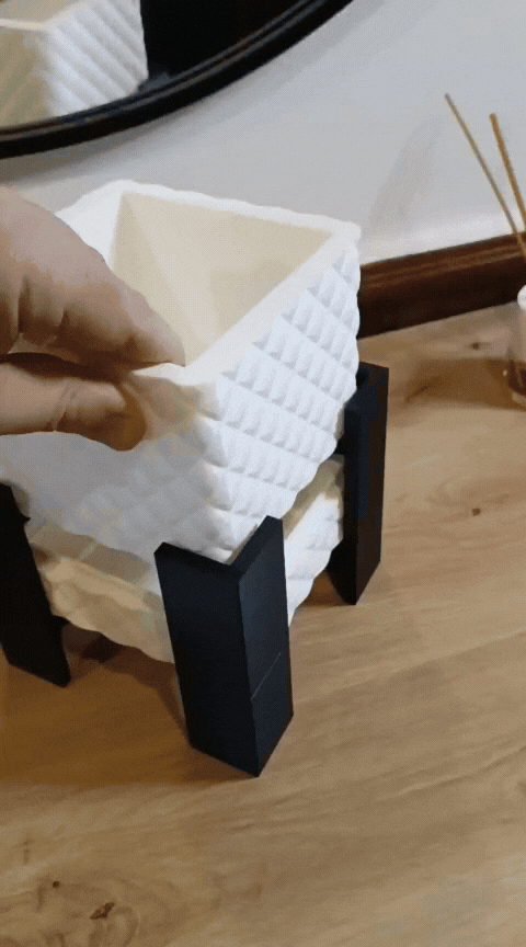 Cubic Vase Collection - (Model 3)