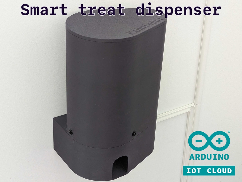 KibbleBot - Arduino Cloud Treat Dispenser